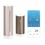 Statie meteo smart Netatmo Original V2, Modul interior si exterior, Control Wi-Fi, Sand 5 - lerato.ro
