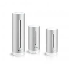 Pachet statie meteo smart Netatmo Weather Station, 2x Modul interior, 1x Modul exterior, Control Wi-Fi
