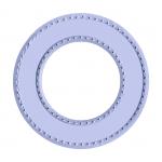 Sticker Nillkin SnapHold Magnetic compatibil cu functia MagSafe, Mov 5 - lerato.ro