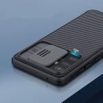 Carcasa Nillkin Cam Shield Pro compatibila cu Samsung Galaxy A52 4G/5G si Galaxy A52s 5G Black