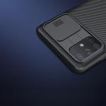Carcasa Nillkin Cam Shield compatibila cu Samsung Galaxy A71 Black