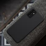 Carcasa Nillkin Frosted Shield compatibila cu Samsung Galaxy A72 Black 4 - lerato.ro