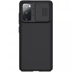Carcasa Nillkin Cam Shield compatibila cu Samsung Galaxy S20 FE Black 2 - lerato.ro