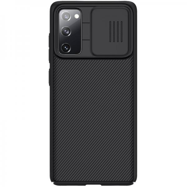 Carcasa Nillkin Cam Shield compatibila cu Samsung Galaxy S20 FE Black 1 - lerato.ro