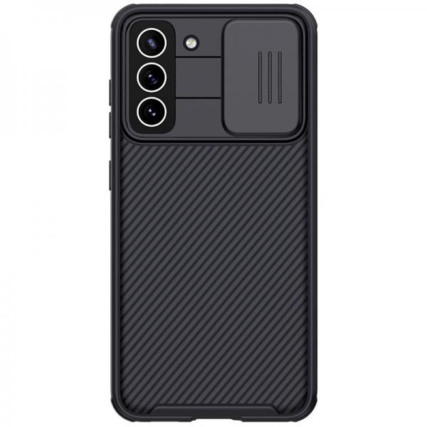 Carcasa Nillkin Cam Shield Pro compatibila cu Samsung Galaxy S21 FE 5G Black 1 - lerato.ro