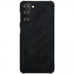Husa Nillkin Qin Leather compatibila cu Samsung Galaxy S21 Plus 5G Black 3 - lerato.ro