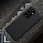 Carcasa Nillkin Frosted Shield compatibila cu Samsung Galaxy S21 Ultra Black