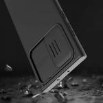 Carcasa Nillkin Cam Shield Silicone compatibila cu Samsung Galaxy S22 Ultra Black