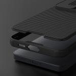 Carcasa Nillkin Cam Shield Pro compatibila cu Samsung Galaxy S24 FE Black 4 - lerato.ro