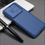 Carcasa Nillkin Cam Shield Pro compatibila cu Samsung Galaxy A26 5G Blue 3 - lerato.ro