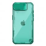 Carcasa cu protectie camera si suport Nillkin Iceblade Prop compatibila cu iPhone 16e Green 3 - lerato.ro