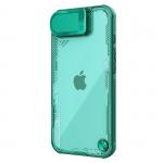 Carcasa cu protectie camera si suport Nillkin Iceblade Prop compatibila cu iPhone 16e Green 4 - lerato.ro