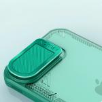 Carcasa cu protectie camera si suport Nillkin Iceblade Prop compatibila cu iPhone 16e Green 10 - lerato.ro
