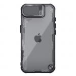 Carcasa cu protectie camera si suport Nillkin Iceblade Prop compatibila cu iPhone 16e Black 3 - lerato.ro