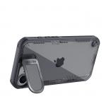 Carcasa cu protectie camera si suport Nillkin Iceblade Prop compatibila cu iPhone 16e Black 6 - lerato.ro