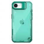 Carcasa cu protectie camera si suport Nillkin Iceblade Prop compatibila cu iPhone 16e Verde 3 - lerato.ro