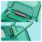Carcasa cu protectie camera si suport Nillkin Iceblade Prop compatibila cu iPhone 16e Verde 8 - lerato.ro