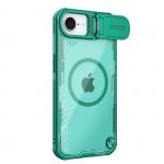 Carcasa magnetica Nillkin Iceblade Prop cu capac pentru obiectiv si suport pentru iPhone 16e Verde 2 - lerato.ro