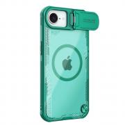 Carcasa magnetica Nillkin Iceblade Prop cu capac pentru obiectiv si suport pentru iPhone 16e Verde