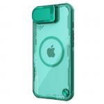 Carcasa magnetica Nillkin Iceblade Prop cu capac pentru obiectiv si suport pentru iPhone 16e Verde 4 - lerato.ro