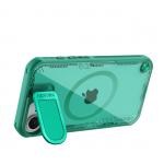 Carcasa magnetica Nillkin Iceblade Prop cu capac pentru obiectiv si suport pentru iPhone 16e Verde 6 - lerato.ro