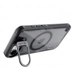 Carcasa magnetica Nillkin Iceblade Prop cu suport pentru iPhone 16e Negru 6 - lerato.ro