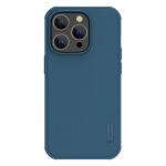 Carcasa Nillkin Super Frosted Shield Pro Magnetic incarcare MagSafe compatibila cu iPhone 14 Pro Max Albastru 2 - lerato.ro