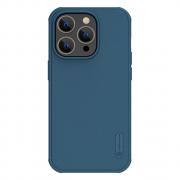 Carcasa Nillkin Super Frosted Shield Pro Magnetic incarcare MagSafe compatibila cu iPhone 14 Pro Max Albastru