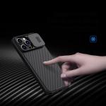 Carcasa Nillkin CamShield Pro Armored cu protectie pentru camera compatibila cu iPhone 14 Pro Max Verde 13 - lerato.ro