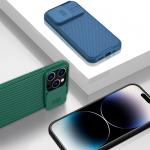 Carcasa Nillkin CamShield Pro Armored cu protectie pentru camera compatibila cu iPhone 14 Pro Max Verde 15 - lerato.ro