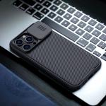 Carcasa Nillkin CamShield Pro Armored cu protectie pentru camera compatibila cu iPhone 14 Pro Max Verde 17 - lerato.ro