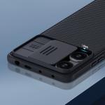 Carcasa Nillkin CamShield Pro Armored cu protectie pentru camera compatibila cu Xiaomi Redmi Note 12 Turbo / Xiaomi Poco F5 Negru 9 - lerato.ro