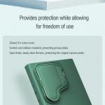 Husa din silicon Nillkin CamShield Silky Prop compatibila cu Samsung Galaxy S24 Ultra Negru 9 - lerato.ro