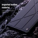 Husa din piele Nillkin Bumper Pro compatibila cu Galaxy Tab S9 Negru 16 - lerato.ro