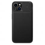 Carcasa Nillkin Qin Pro Leather compatibila cu iPhone 14 Plus, Negru 2 - lerato.ro