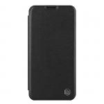 Carcasa Nillkin Qin Pro Leather compatibila cu iPhone 14 Plus, Negru 3 - lerato.ro