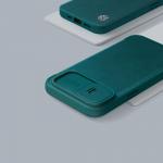 Carcasa Nillkin Qin Pro Leather compatibila cu iPhone 14 Plus, Negru 18 - lerato.ro