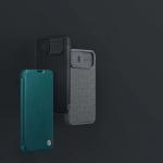 Carcasa Nillkin Qin Pro Leather compatibila cu iPhone 14 Plus, Negru 7 - lerato.ro