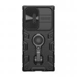 Carcasa Nillkin CamShield Armor Pro compatibila cu Samsung Galaxy S23 Ultra, Negru 2 - lerato.ro
