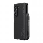 Carcasa Nillkin Super Frosted Shield Fold-Pen compatibila cu Samsung Galaxy Z Fold 5, Negru 3 - lerato.ro