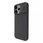 Carcasa Nillkin CamShield Silky compatibila cu iPhone 15 Pro, Negru 4 - lerato.ro