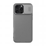 Carcasa Nillkin CamShield Pro compatibila cu iPhone 16 Pro, Gri 2 - lerato.ro