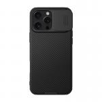 Carcasa Nillkin CamShield Pro compatibila cu iPhone 16 Plus, Negru 2 - lerato.ro
