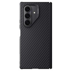 Carcasa Nillkin Synthetic Fiber Pro cu MagSafe compatibila cu Samsung Galaxy Z Fold 7, Negru
