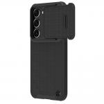 Carcasa Nillkin Textured S cu Camera Cover compatibila cu Samsung Galaxy S23, Negru 3 - lerato.ro