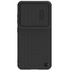 Carcasa Nillkin Textured S cu Camera Cover compatibila cu Samsung Galaxy S23 Plus, Negru