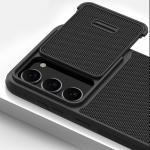Carcasa Nillkin Textured S cu Camera Cover compatibila cu Samsung Galaxy S23 Plus, Negru 14 - lerato.ro