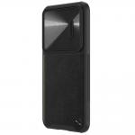 Carcasa Nillkin CamShield Leather S cu Camera Cover compatibila cu Samsung Galaxy S23 Plus, Negru 4 - lerato.ro