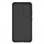 Carcasa Nillkin Synthetic Fiber S cu Camera Cover compatibila cu Samsung Galaxy S23 Plus, Negru 3 - lerato.ro