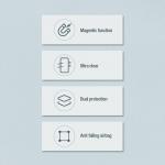 Carcasa Nillkin Nature Pro cu MagSafe compatibila cu Samsung Galaxy S24 Ultra, Alb 8 - lerato.ro